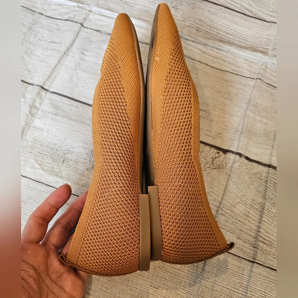 Everlane Women’s •Size 10.5• The 40 Hour Flat Pointed Toe Shoes Comfort Toffee - Picture 10 of 11